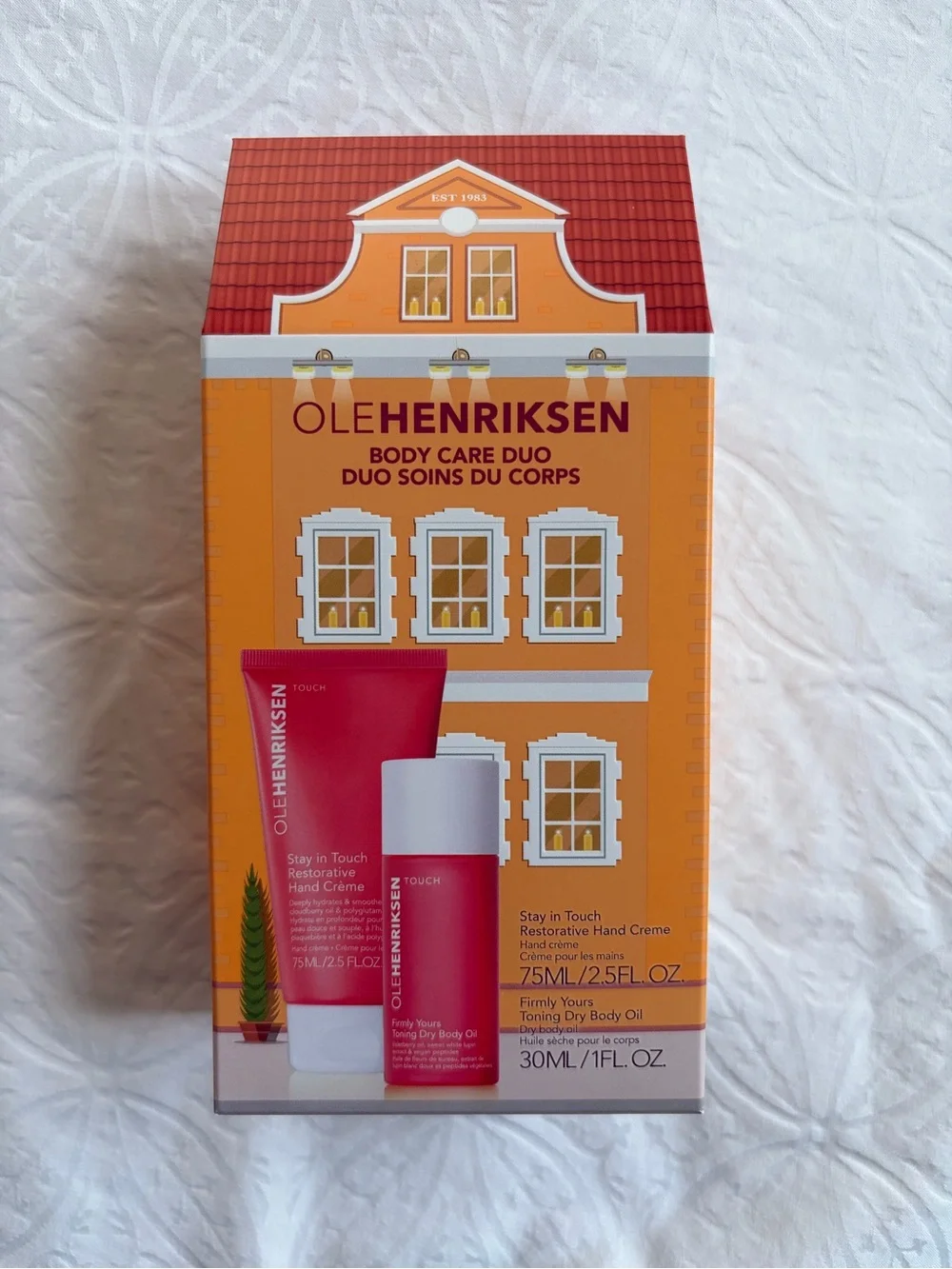Ole Henriksen Hygge Hotel Body Care Duo - Hand Creme + Toning Dry Body Oil